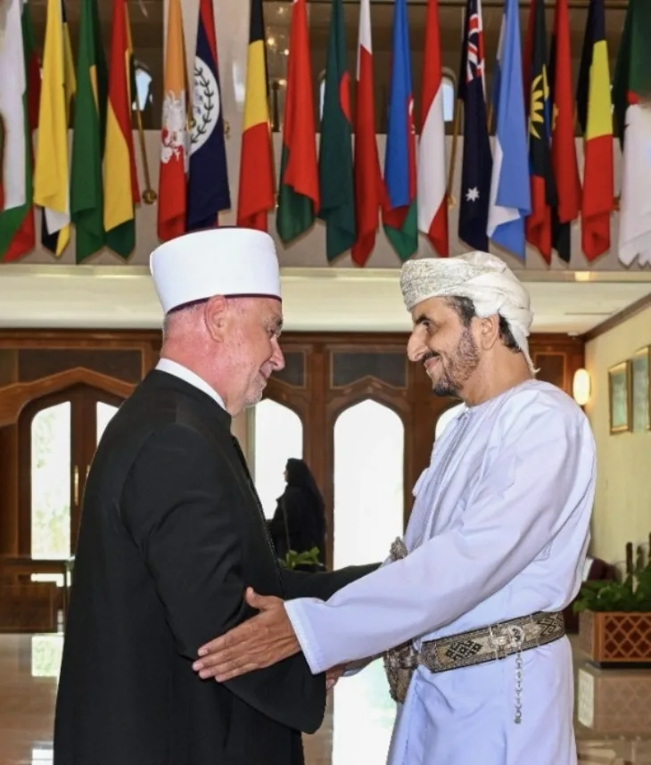 Kavazovic i Khalifa bin Ali Al-Harithi Oman/ mina