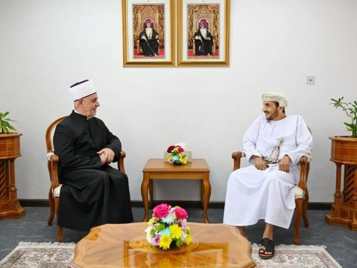 Kavazovic i Khalifa bin Ali Al-Harithi Oman/ mina