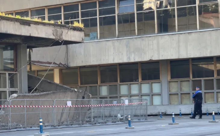 Skenderija centar krov