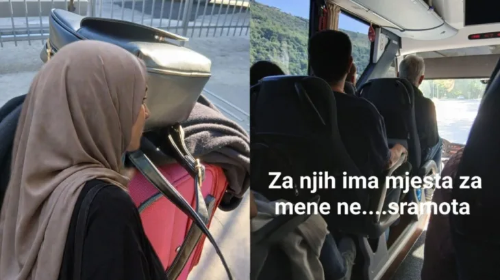 Marsela Sukic Ulcinj  Sarajevo Putnica tvrdi da joj je zabranjeno sjesti naprijed zbog marame