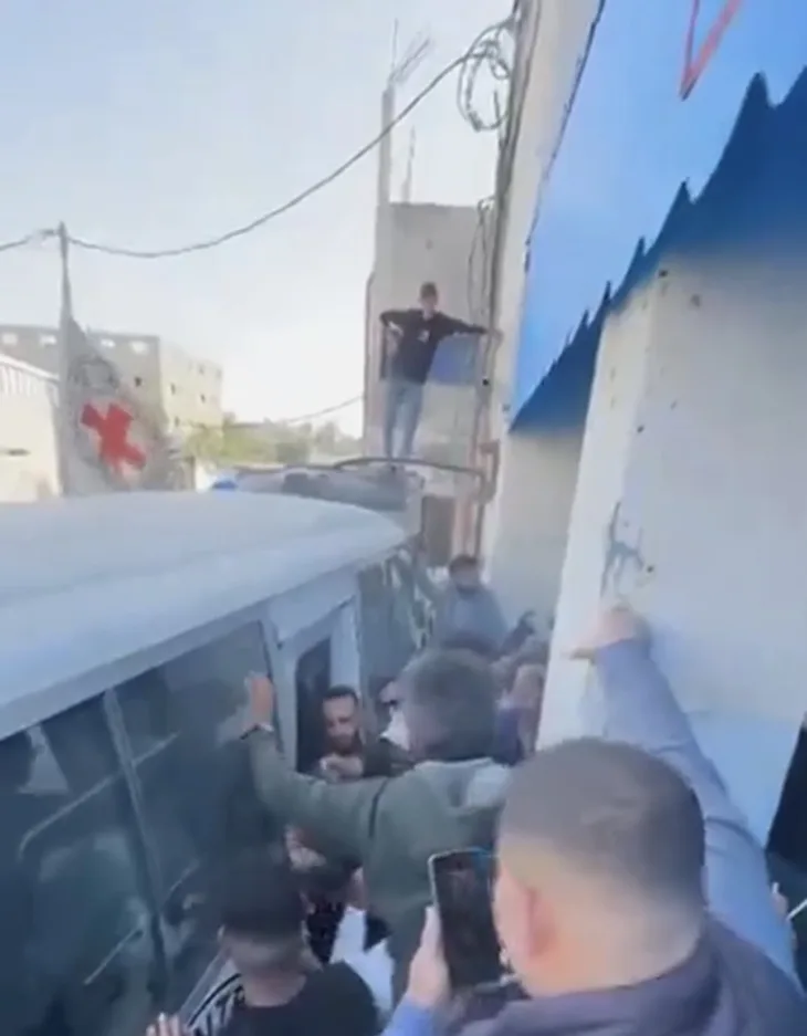 Palestina pritvorenici stigli iz izraeslkog zatvora