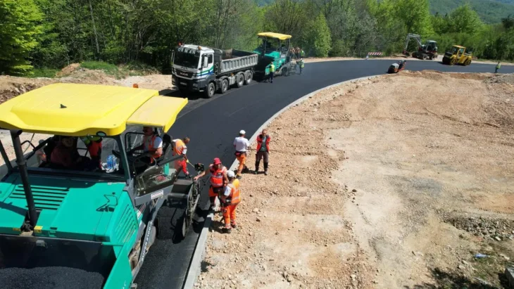 Bjelašnica put asfaltiranje/ Adnan Šteta Facebook