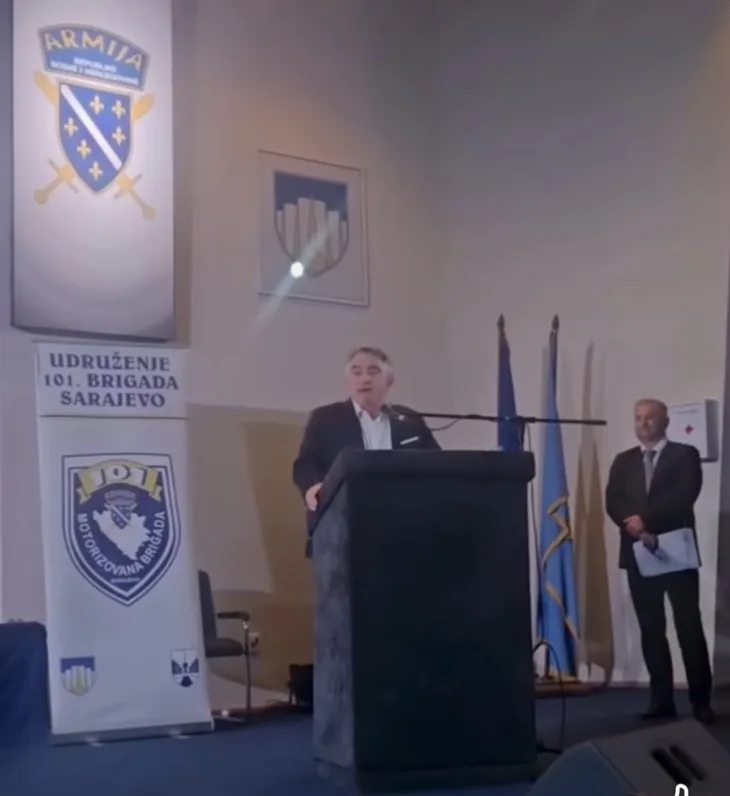 Komsic obiljezavanje 101. korpusa armije rbih