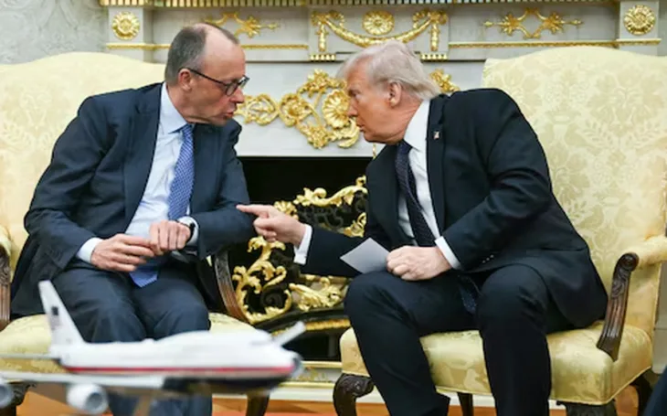 Friedrich Merz Donald Trump