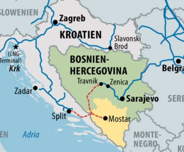 Hrvatska bih  mapa