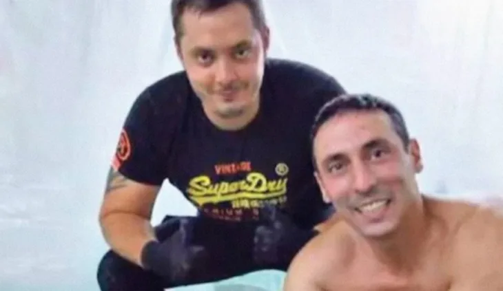 Srpski kriminalci Veljko Belivuk i Nasmijani mesar Srdan Lalic u videu mucenja