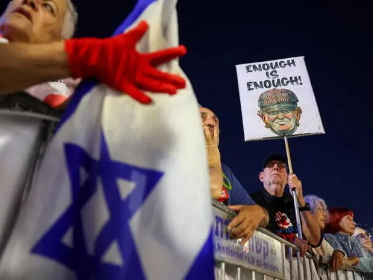 Benjamin Netanyahu protesti