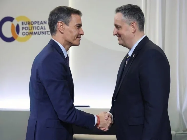 Pedro Sanchez i Denis Becirovic Jerevan