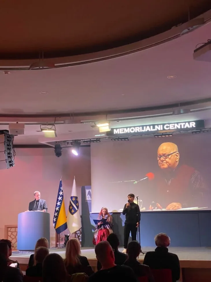 Memorijalni centar Sarajevo veče poezije ubijena djeca Abdulah Sidran