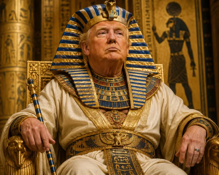 Donald Trump faraon  05