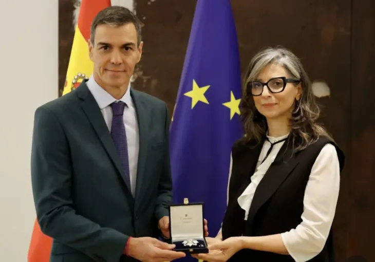 Pedro Sanchez i Fracesca Albanesa priznanje za Gazu
