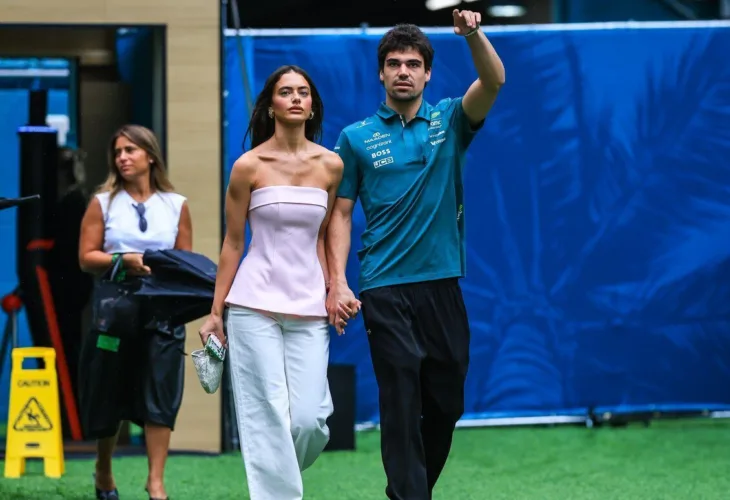Yael Shelbia Lance Stroll