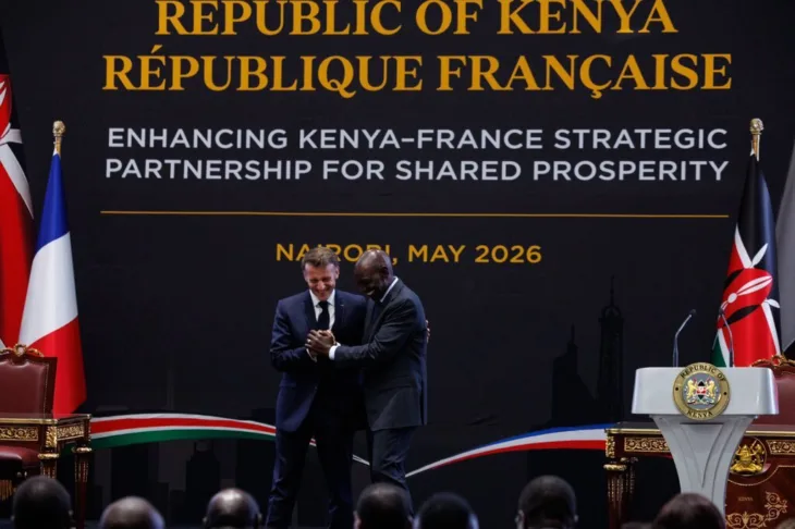 Macron kenija