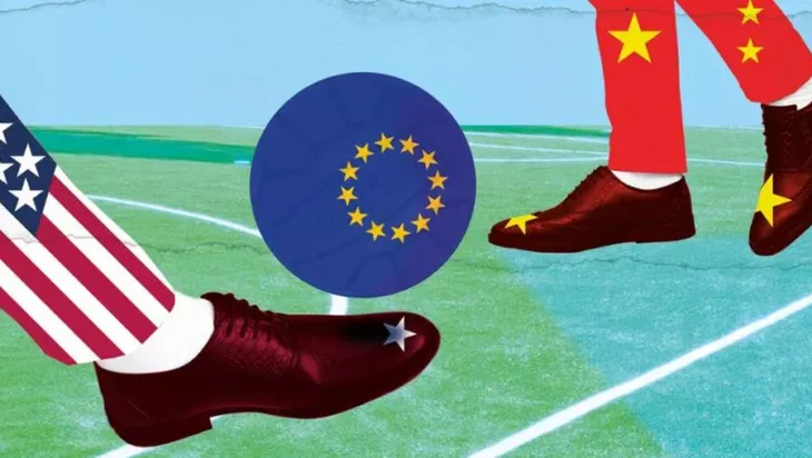 Kina sad europa