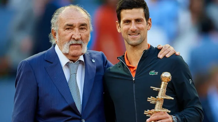 Ion Țiriac i Novak Đoković