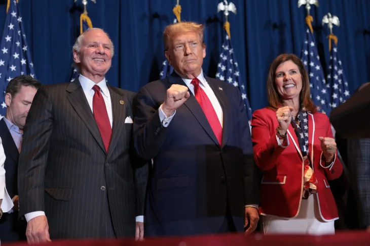 trump i pam evette
