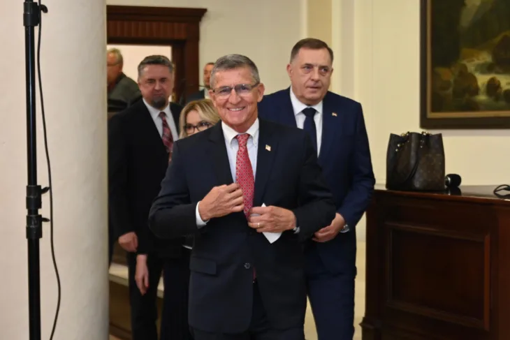 Michael Flynn i Dodik/ x