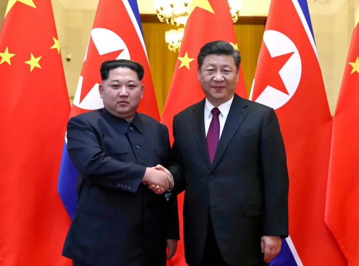 Kim Jong un Xi Jinping