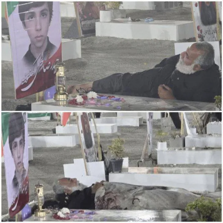 Iran otac na mezarubsina koji je poginuo u napadu na školu u  Minabu