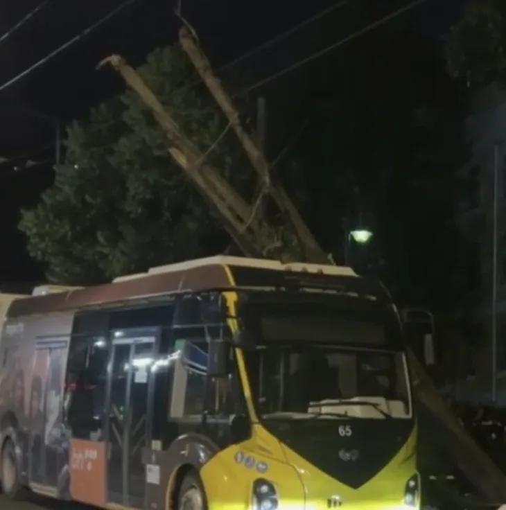 Trolejbus bistrik nesreca