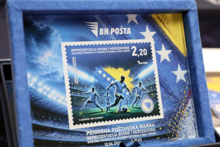 Bh posta markica zmajevi/ fena
