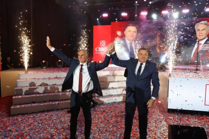 Sinisa karan i milorad dodik