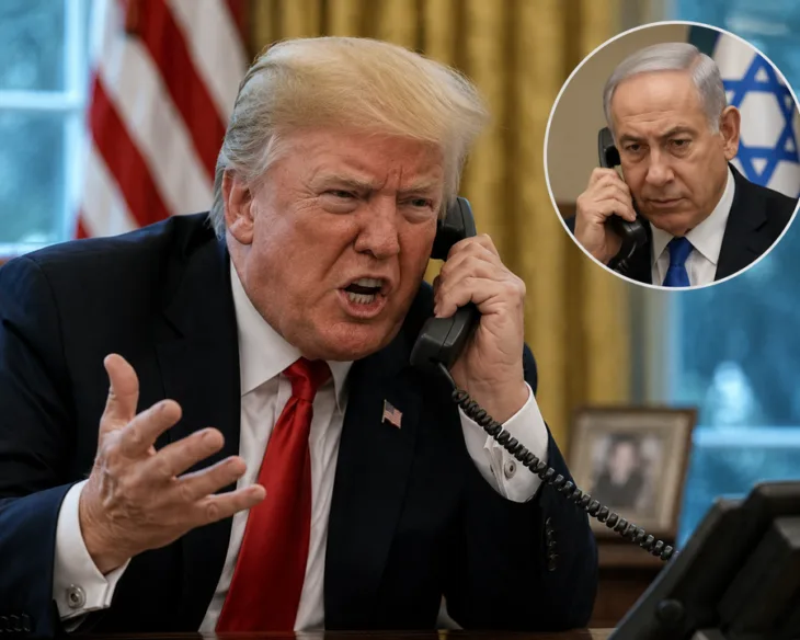Donald trump Benjamin Netanyahu 0 6 telefon