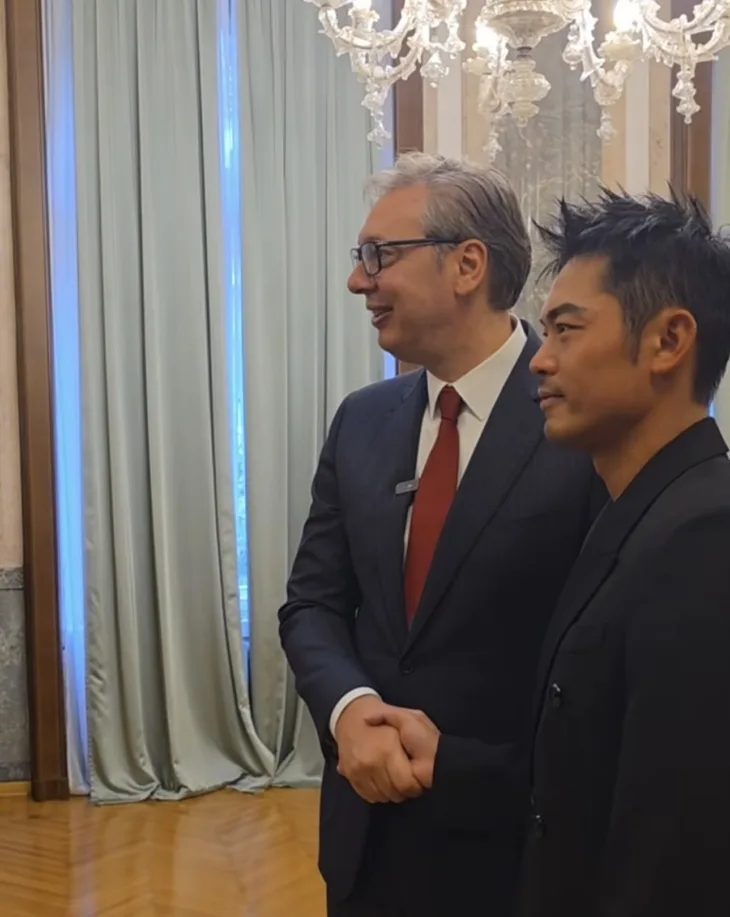 Vucic i Lin Dan