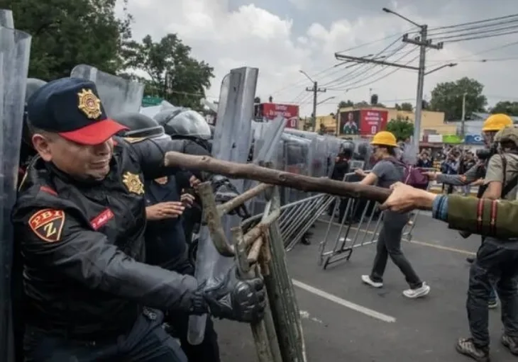 Meksiko protesti sp 2026 X