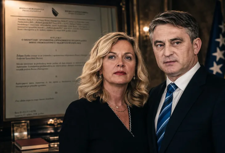 Zeljko Komsic Zeljana Zovko