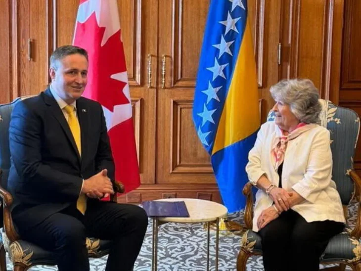 BEĆIROVIĆ U TORONTU S GENERALNOM GUVERNERKOM KANADE
