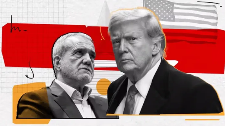 trump i masoud pezeshkian