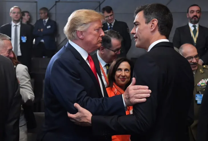 Trump i Sanchez