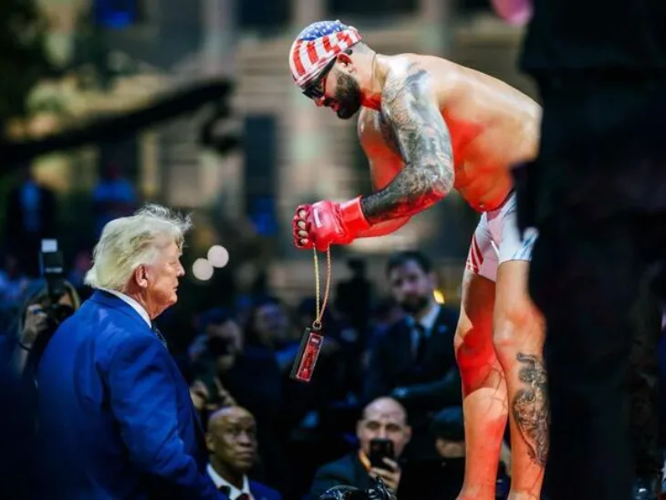 Ilia Topuria Justin Gaethje UFC donald