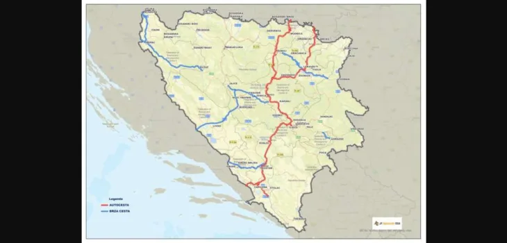 Brza cesta mostar- granica hr