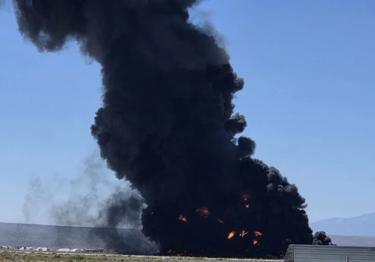 Američki bombarder pao u kaliforniji