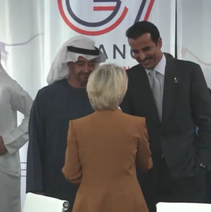 Ursula von der Leyen Mohamed bin Zayed Al Nahyan