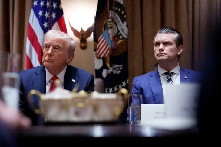 Trump i Pete Hegseth