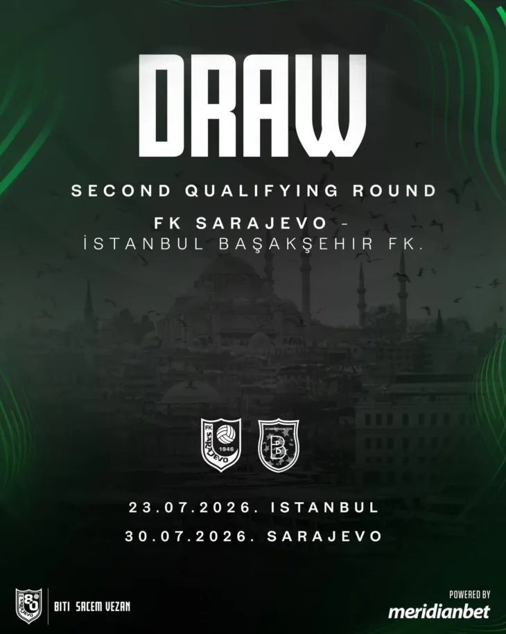 FK sarajevo i Bašakšehir najava utakmice