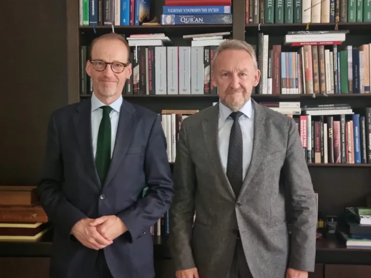 bakir izetbegovic i Georg Diwald