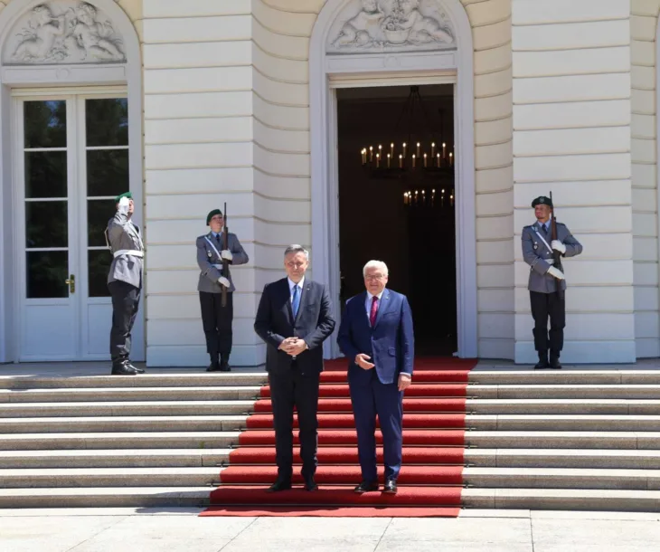 Becirovic i Frank-Walter Steinmeier berlin
