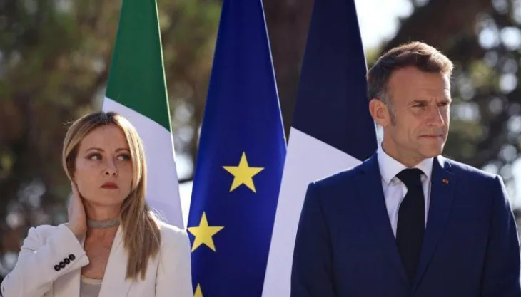 Macron meloni