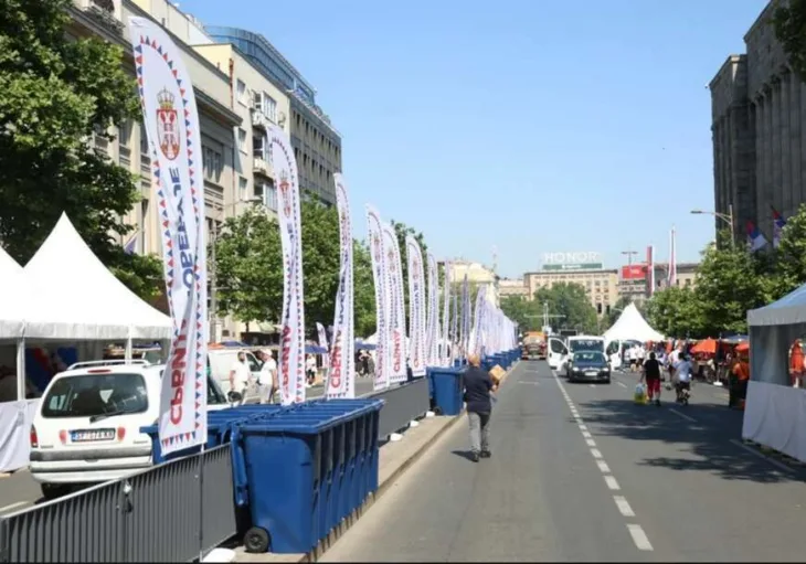 Beograd pripreme za miting sns2 872x610