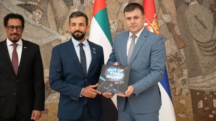 Mamić sa Sultanom bin Sejfom El Nejadijem uae beograd