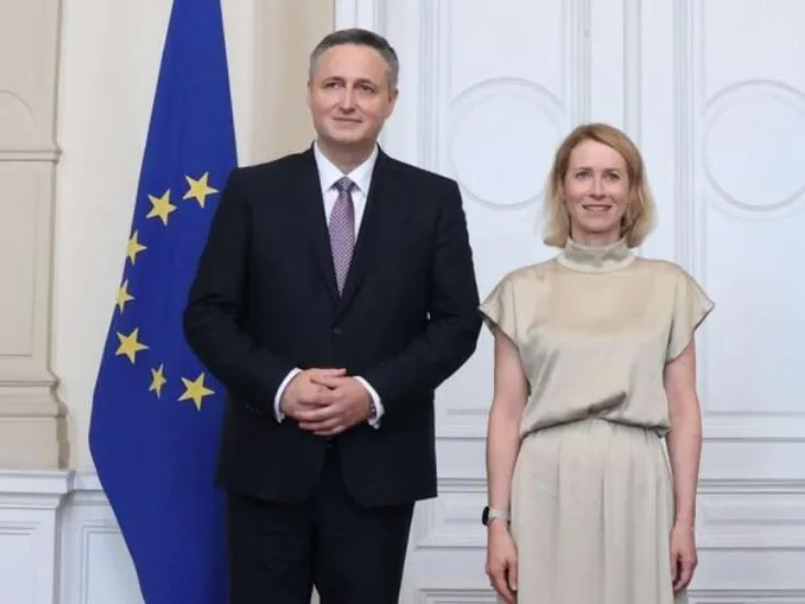 Denis Becirovic i Kaja Kallas