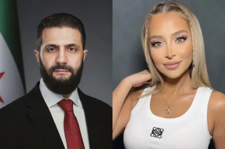 Ahmed al shara i Rouzaina Amer al-Ladhiqan