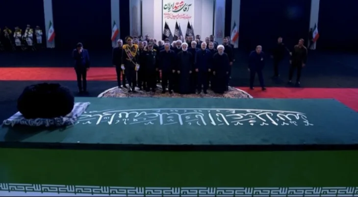 Iran centralna ceremonija oprostaj od ali khamenei