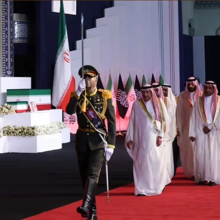Iran delegacija saudijske arabije na dzenazu ali khamenei