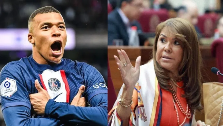 Kylian mbappe i Celeste Amarilla