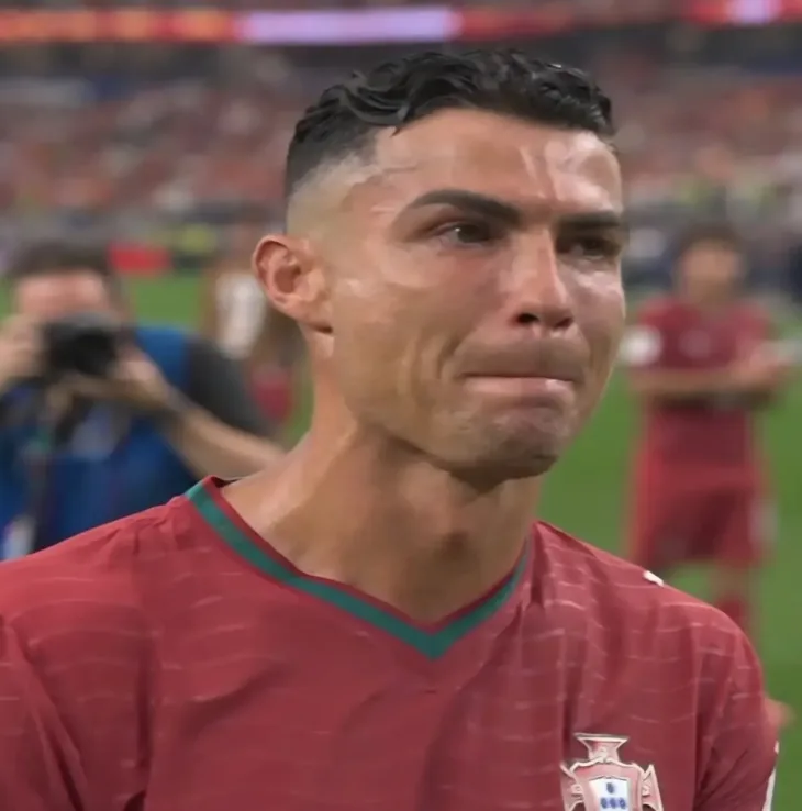 Cristiano Ronaldo plače